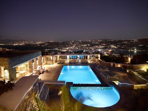 景觀, Kallos of Mykonos - previous Leonis Summer Houses in 阿吉歐尼斯