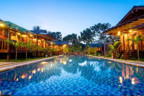 ทัศนียภาพภายนอกโรงแรม, Anna Pham Bungalow - Friendly Local in กัว เดือง