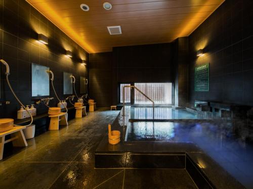 Hot spring bath, Super Hotel Tokyo Kinshicho-Ekimae near Kinshicho Train Station