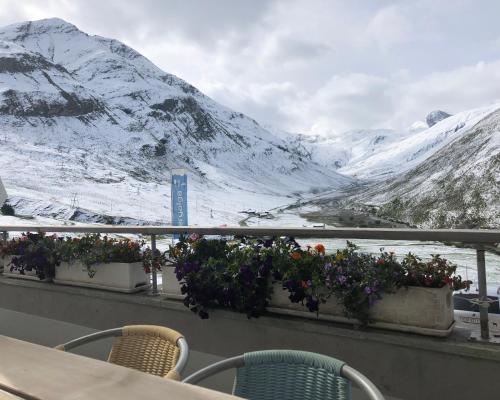 Balkons/terase, Hotel Bergalga in Avers