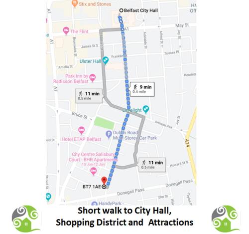 City Centre - Business or Leisure - Parking - Excellent Location Rating - image 10