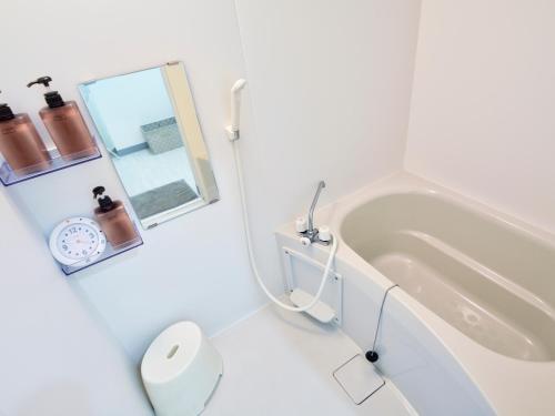 Bathroom, Guesthouse 66 in Shiroishi