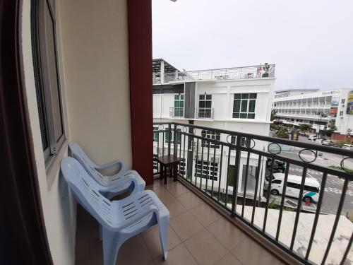 balkon/terras, Paretto Seaview Hotel in Langkawi