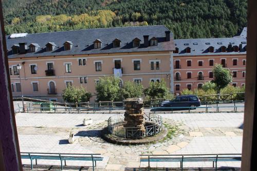 Kilátás, Albergue de Canfranc Estacion in Aisa