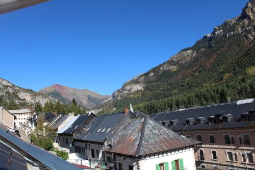 Kilátás, Albergue de Canfranc Estacion in Aisa