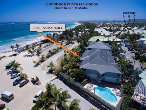 Princess Mahault - Beachfront - Orient bay - luxury apartment - Location saisonnière - La Baie-Orientale
