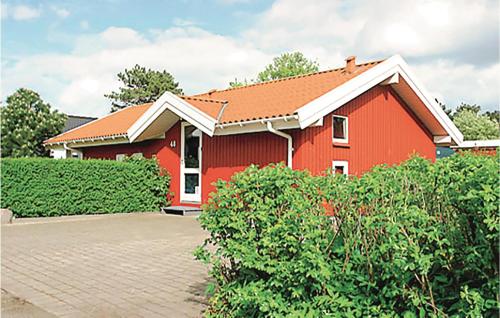 Beach Front Home In Nyborg With Wifi