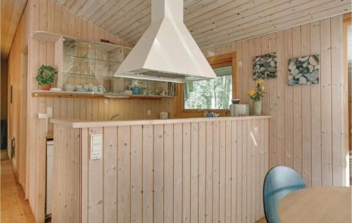 Kitchen, Holiday Home Skovsangervej Nexø V in Snogebaek