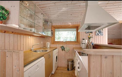 Kitchen, Holiday Home Skovsangervej Nexø V in Snogebaek