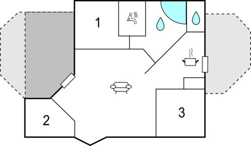 Floor plans, Holiday Home Ildervej Hemmet Iv in Skuldbol