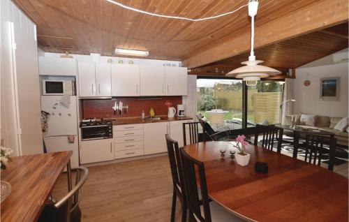 Kitchen, Holiday Home Skovlindvej Væggerløse Xi in Vaeggerlose