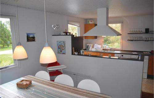Kitchen, Awesome Home In Vggerlse With 3 Bedrooms And Wifi in Vaeggerlose