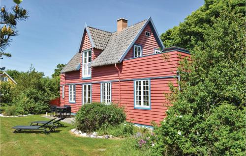 Viesnīcas āriene, Holiday Home Rudbjerg Strandvej in Dannemare
