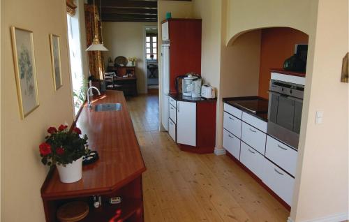 virtuve, Holiday Home Rudbjerg Strandvej in Dannemare