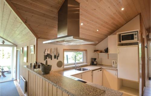 Kitchen, Holiday Home Musestien Dnmk Ii in Idestrup