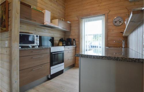 Kitchen, Holiday Home Ildervej I in Skuldbol