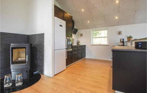Kitchen, Four-Bedroom Holiday Home In Haderslev in Espagervej