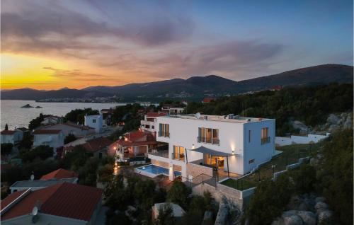 Stunning Home In Okrug Donji With Sauna, Outdoor Swimming Pool And Heated Swimming Pool