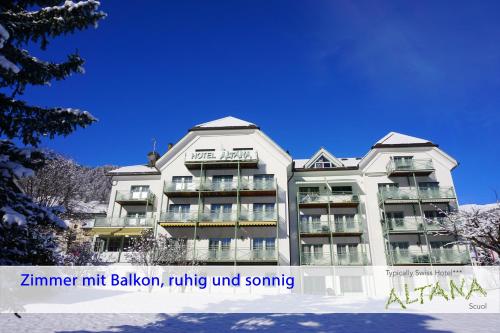 Typically Swiss Hotel Altana in Scuol