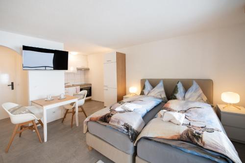 Neu moblierte Wohnung mit Balkon