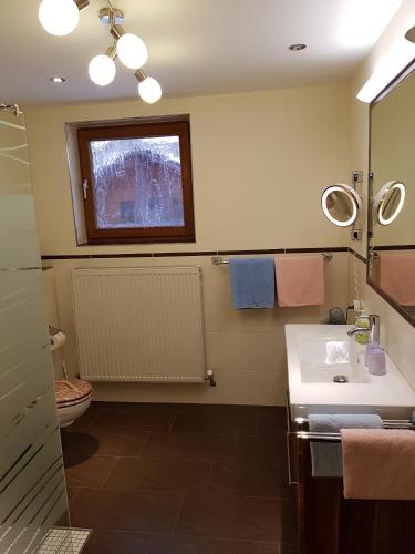 ห้องน้ำ, Ferienhaus Weps in อาร์นบรุค
