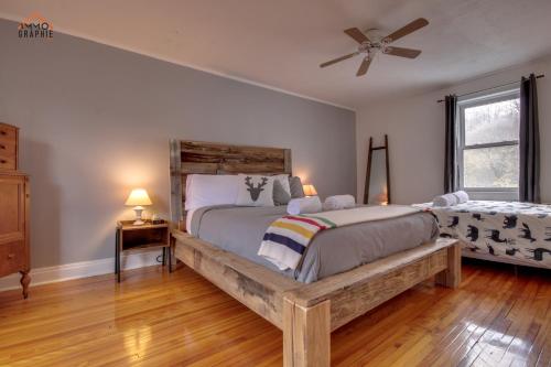 Chambre quadruple, salle de bain privée