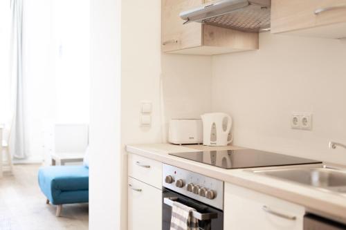 Konyha, Vienna City Apartments - Metro 1160 Vienna in 17. kerület - Hernals