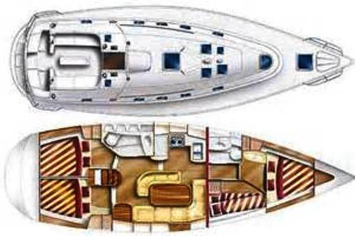  Sailling yacht Armonia in Korfu-Stadt