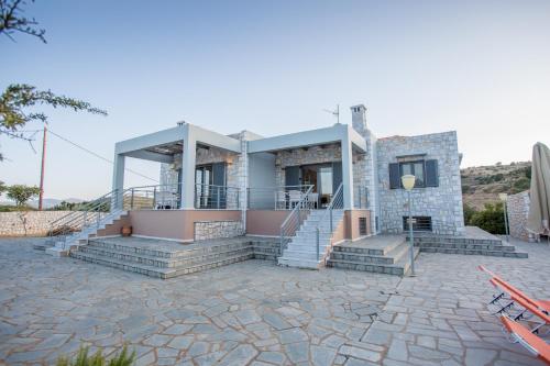  Raise Luxury Villas with a great sea view of Astros in Orini Meligou