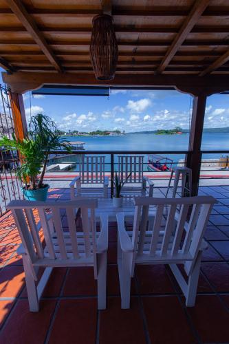 Terraza/balcón, Hotel Santana in Flores