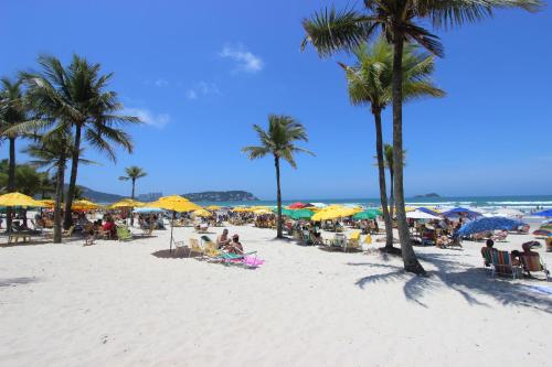 plaža, Hotel Ilhas do Caribe - Na melhor regiao da Praia da Enseada in Guaruja