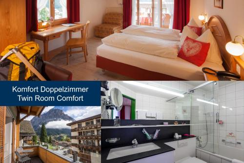 Comfort Double Room with Balcony and Mountain View