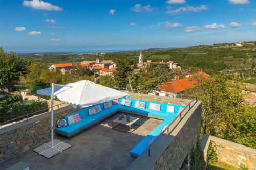 Exceptional 5 Star villa with breathtaking views, Sauna and fitness studio - Accommodation - Momjan