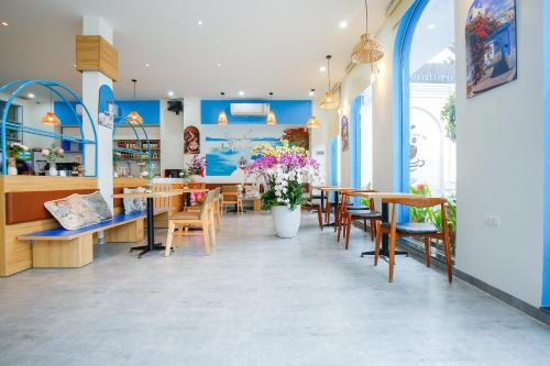 Pub/salong, Santorini House And Coffee in Hoa Vang