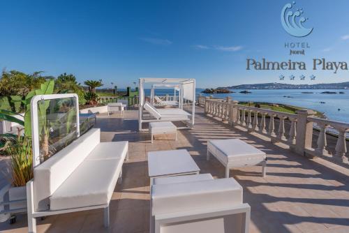 Altan/terrasse, Hotel Norat Palmeira Playa in Ribeira