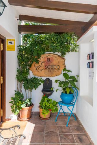 Entrance, Hostal El Escudo de Mijas in Mijas