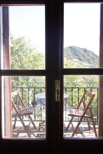 Erkély/terasz, Xenonas Orizontes in Dimitsana