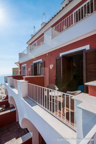 Balcony/terrace, Hotel Casa Albertina in Positano