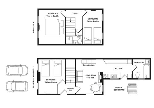 Central Stamford Townhouse With Parking