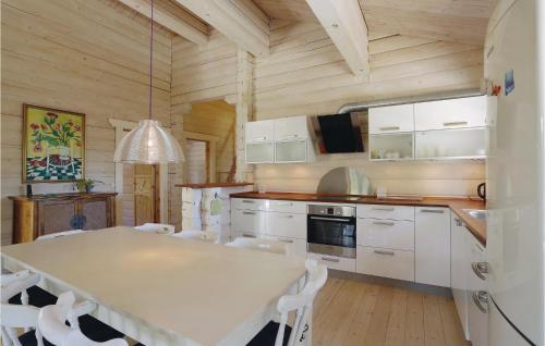 Kitchen, Holiday Home Frederiksvej Nexø Denm in Snogebaek