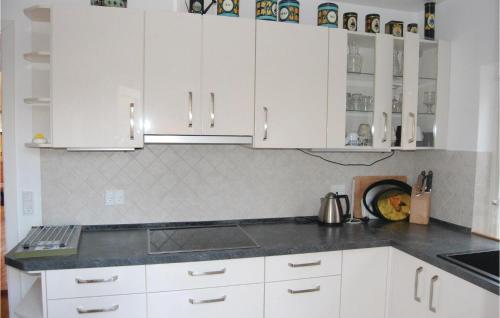 Kitchen, Holiday Home Kærnebidervej Væggerløse Vi in Idestrup