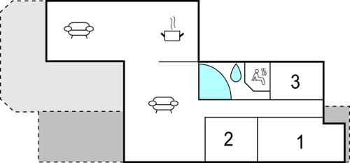Floor plans, Holiday Home Elsdyrstien in Idestrup