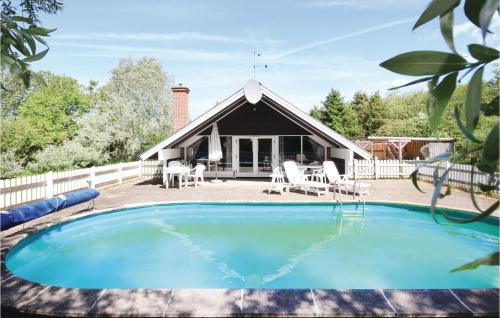 Amazing Home In Hemmet With 3 Bedrooms And Outdoor Swimming Pool
