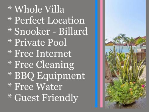 VIEWBOR VILLA - PATTAYA HOLIDAY HOUSE WALKING STREET 4 bedrooms, Sur de Pattaya (foto 2)