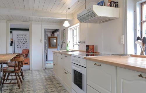 ห้องครัว, Holiday Home Nørre Nebel 21 in นอเร เนเบล