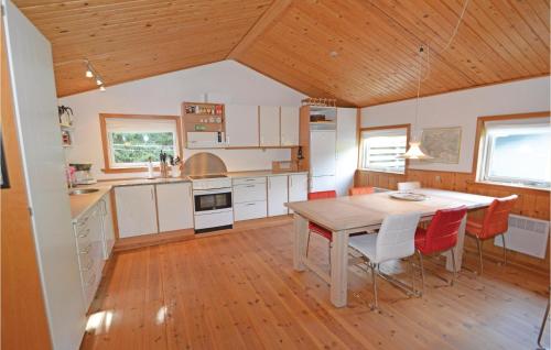 virtuve, Holiday Home Fyrrevænget Blavand in Vejers Stranda