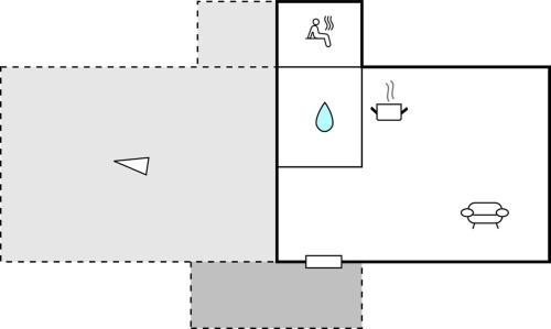 Floor plans, Awesome Studio In Transtrand With Sauna in Transtrand