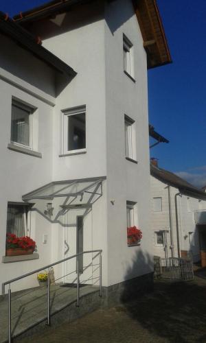Viesnīcas āriene, Ferienwohnung Christiane - neue, moderne Ferienwohnung mit Blick ins Grüne (Ferienwohnung Christiane - neue, moderne Ferienwohnung mit Blick ins Grune) in Abtsteinach
