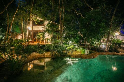 Nahouse Jungle Lodges in Tulum, Mexico