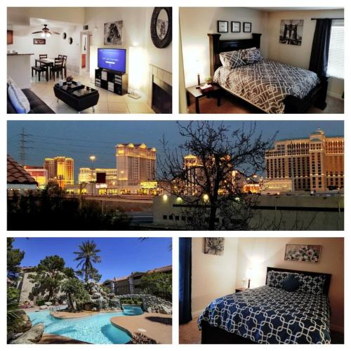 Lovely condo! Walking distance to the Strip with pool and spa Lovely condo! Walking distance to the Strip with pool and spa